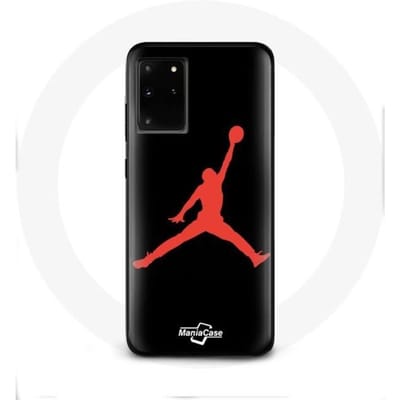 Coque - Air Jordan - Samsung Galaxy S11 Plus - Rouge - Souple - Sportif rouge