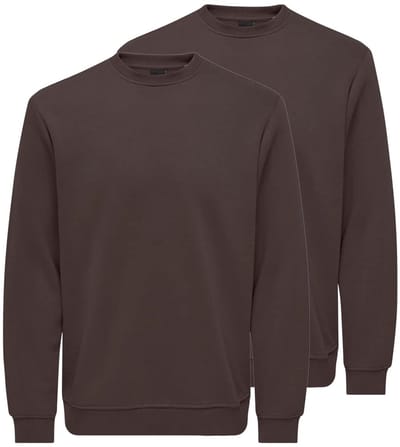 Only & Sons Heren sweatshirt 2 pack Connor