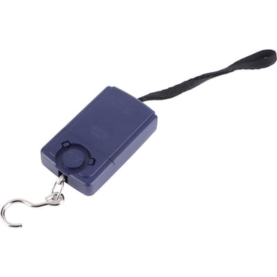 40KG Draagbare Digitale Handweegschaal Elektronische Hangende Bagageweegschaal Gewicht Meetinstrument gray