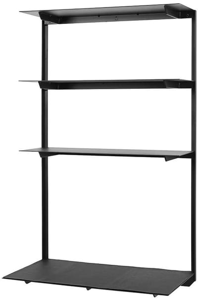 Serax Marie Michielssen James Wandbureau Zwart - L 75 W 40 H 120 CM