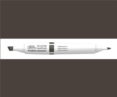 Winsor & Newton Pigment Marker Warm Grey 5 0202/129