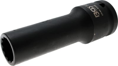 BGS Kracht dopsleuteldop twaalfkant, diep 3/4 19 mm