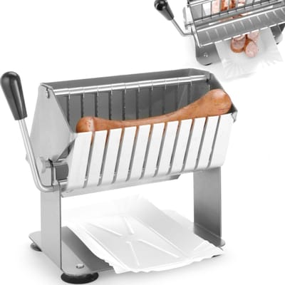 HENDI Manuele worstsnijder – stabiele voet – eenvoudig te reinigen – 275x170x235 mm