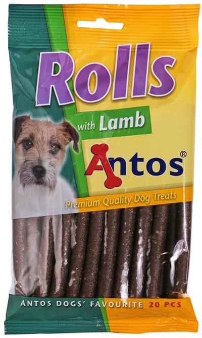 Antos Rolls Lam - hondensnack - 200 gram