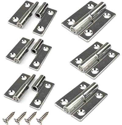 Verstelbare Lift-Off Deurscharnieren 1.5 Inch - Roestvrij Staal Heavy Duty voor Deuren