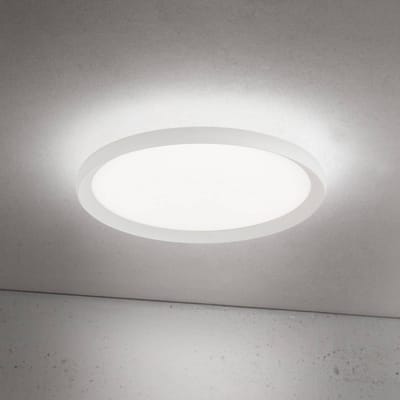 ORION LED plafondlamp Kant, Ø 40 cm, wit, CCT, metaal/kunststof