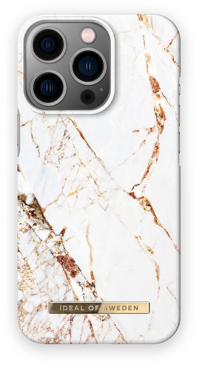 ideal of sweden met magnetische ring case geschikt voor Apple iphone 13 pro carrara gold