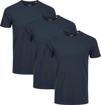 Jack & Jones Heren t-shirt 3 pack Basic