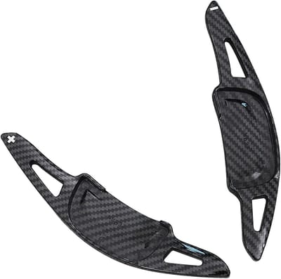 ABS Stuurwiel Schakel Peddel Extensie voor Mazda 3, CX-30, CX-50, CX-60, CX-90 en MX-30 (2020-2024) - Carbon Fiber Paddleshift Cover Accessoire
