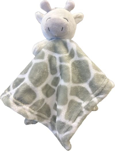 Baby Town Knuffeldoekje Giraffe 35 x 35 Cm Polyester Off white/Grijs/wit