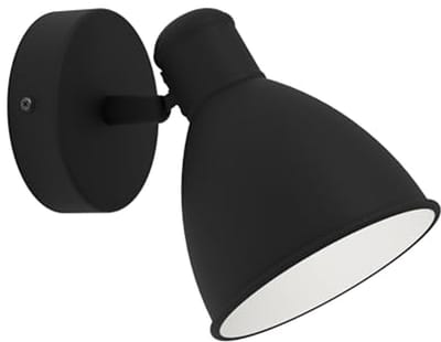 Industriële LED Wandlamp met Beweegbare Spot - Warm Wit Licht