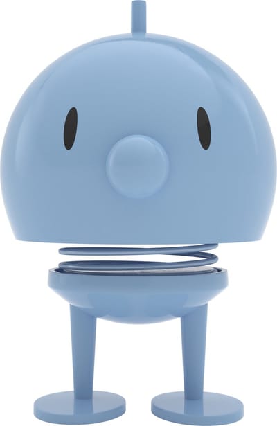Hoptimist Bumble Beeldje - L - Lichtblauw - Beeldjes Decoratie voor Kantoor, Kamer en Woonkamer - Cadeau Idee voor Mannen, Vrouwen en Kinderen