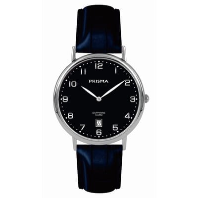 Prisma horloge P.1007 Heren Signature Titanium Blue