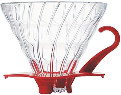 Hario Dripper V60-02 Glas Rood - VDG-02
