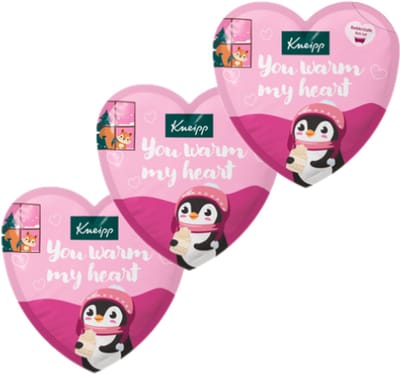 Wintergeur Badschuim - You Warm my Heart - Voordeelverpakking | 3x 40g - Boodschap vanuit het Hart | Badzout Kneipp - Speciaal voor de wintermaanden