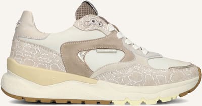 Floris Van Bommel Sfw-10164 Treni Sneakers - Textiel - Dames - Beige - Maat 40,5