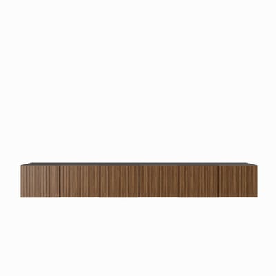 TV-kast Mio 300 (3x100) cm (zwart + catania)