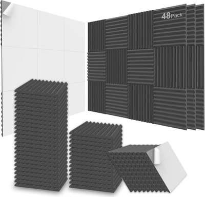 Akoestische geluidsisolatie panelen - Geluiddichte wandpanelen voor studio, kantoor en thuis