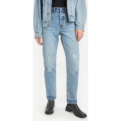 Levi's 501 Jeans Blue Größe: W24L30 | Slim Jeans Outlet | Damen | Blau