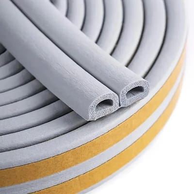 Afdichtingstape voor deuren en ramen - Grijs, 10 m - Waterdicht, Geluidsisolatie, Energiebesparing