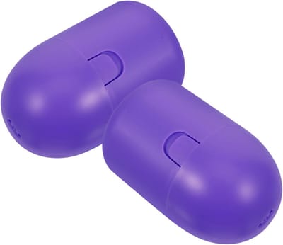Menstruatiecup Doosjes - Hygiëne Houder - Veilig Opbergen - Compact Reisformaat - 85 x 5 cm - Paars
