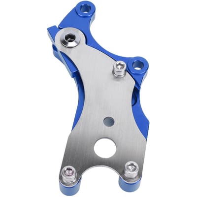 Vaste Zit Schijfrem Converter Aluminiumlegering Schijfrem Conversie Adapter voor Mountain Road Fietsen Blauw blauw