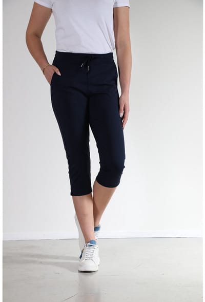 New Star dames capri broek - Derby - zwart - Maat W38/L19