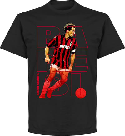 Baresi Short Shorts T-shirt - Zwart - XS