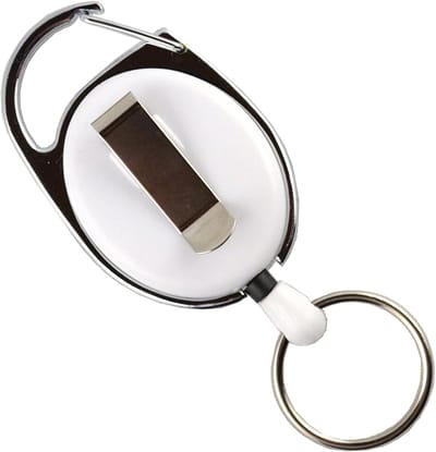 Skipashouder met Jojo - ID Kaarthouder - Veilig Identificeren - Met Metalen Frame - 56x38mm - Blauw Transparant