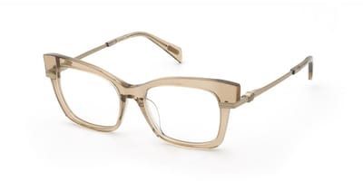 Blumarine VBM898 Marrone trasparente lucido 52/17/140 WOMAN Brilmonturen
