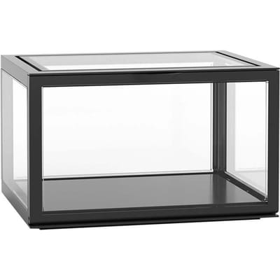 Figuren Organizer Desktop Pop Acryl Vitrine Hoge Transparantie Afgesloten Stofdicht Show Case zwart