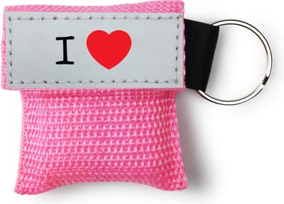 Kiss of Life - Beademingsmasker - I Love - Roze