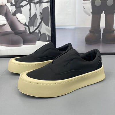 Heren Casual Schoenen IJszijde Herenschoenen Luxe Originele Loafers Ademend Comfort Wandelschoenen voor Heren Tenis Masculino 41 zwart
