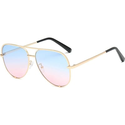Nieuwe Stijlvolle Zonnebril Metalen Frame Dames Heren Vintage Verloop Lens Bril Oogglazen Rijden Buiten Stt Zonnebril uv400