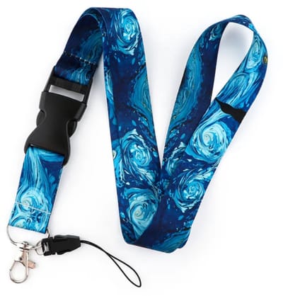 Travel Cords - Keycord Stars - Vincent Van Gogh - met Kliksysteem - inclusief telefooncord - kunst