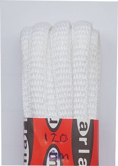 Marla Veter - Wit - Ovaal - Rond - Lengte 120 cm - Dikte 6 mm - Schoenveter
