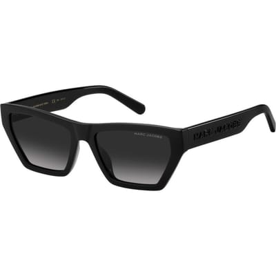 Marc Jacobs Cat Eye Dames Glimmend Zwart Donkergrijs Gradiënt MARC 657/S