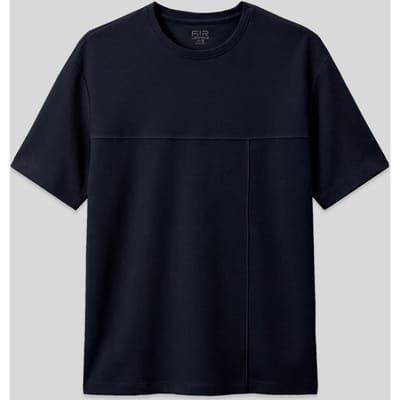 Oversized Jersey T-Shirt met Zak
