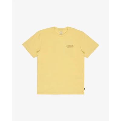 Billabong Secret Spot T-shirt Met Korte Mouwen Geel L Man