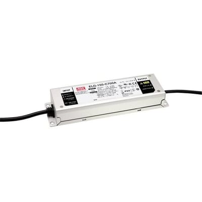 MEAN WELL ELG-150-C1050DA-3Y LED-driver Constante stroomsterkte 105 W 1400 mA 72 - 143 V/DC Dali, Montage op ontvlambare oppervlakken, Geschikt voor