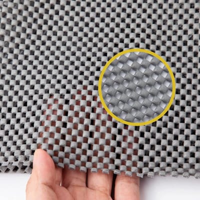 Antislipmat, antislip, tapijt, 100 x 150 cm, auto, kofferbak, antislipmat, schuifladen, antislip onderlaag, op maat te snijden, doe-het-zelf voor etalapparaten, mat, kofferbak, fruit, grijs