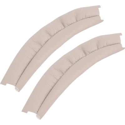 2 STKS Hoofdtelefoon Hoofdband Pad Zacht Eiwitleer DIY Hoofdtelefoon Hoofd Top Kussen voor WH 1000XM4 WH grijze kleur
