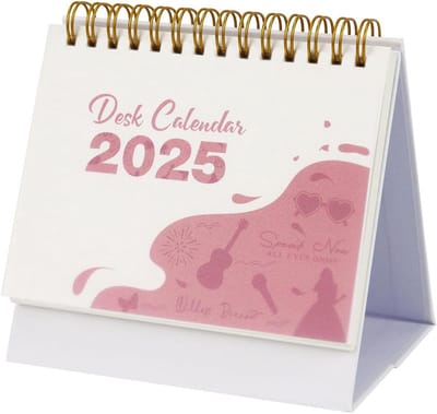 Stevige Bureaukalender Juli 2024 - December 2025 Academisch Jaar