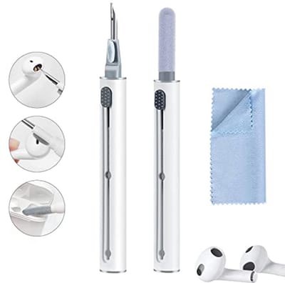 Reinigingsset voor Oordopjes en Bluetooth-headsets - Onderhoudsset met Multifunctionele Pen en Borstel