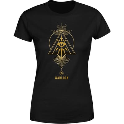 Dungeons & Dragons Warlock Women's T-Shirt - Zwart - XS