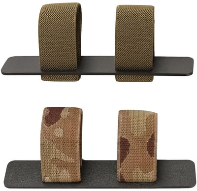 Dailygoods- Rugzakbevestigingen 2-Pack - Elastische Rugzakriemen - Outdooruitrusting - Universele Maat - Duurzaam - Stabiel Platform