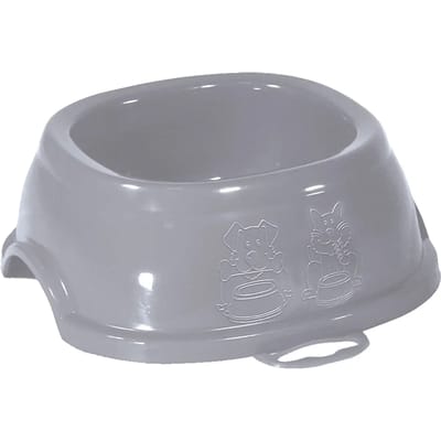 Antislip plastic voerbak voor honden Zolux