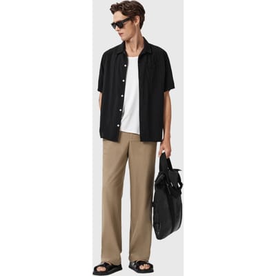 AllSaints Mori Trouser Ash Brown Taglia: W28 | Pantaloni Outlet | Uomo | Marrone
