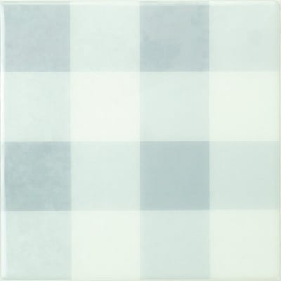 Smart Tiles Zelfklevende keuken achterwand voor keuken en badkamer Damier blauw en wit 4 19,69x19,69 cm
