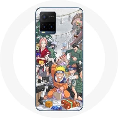 Coque pour Vivo Y21s 2021 / Y21 2021 Naruto Christmas Day Anime Manga